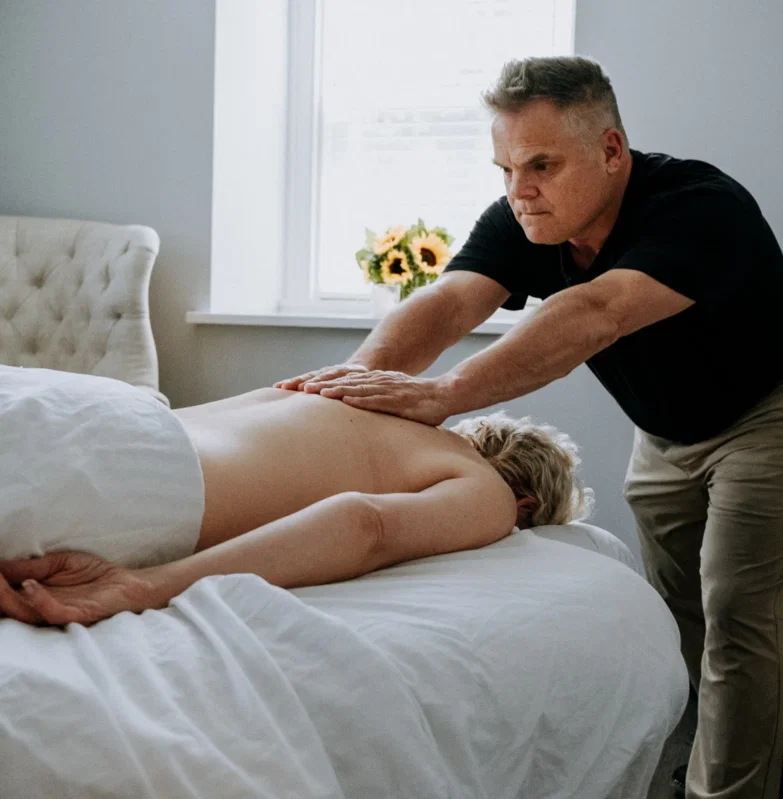 Mark in session | Dharma Massage